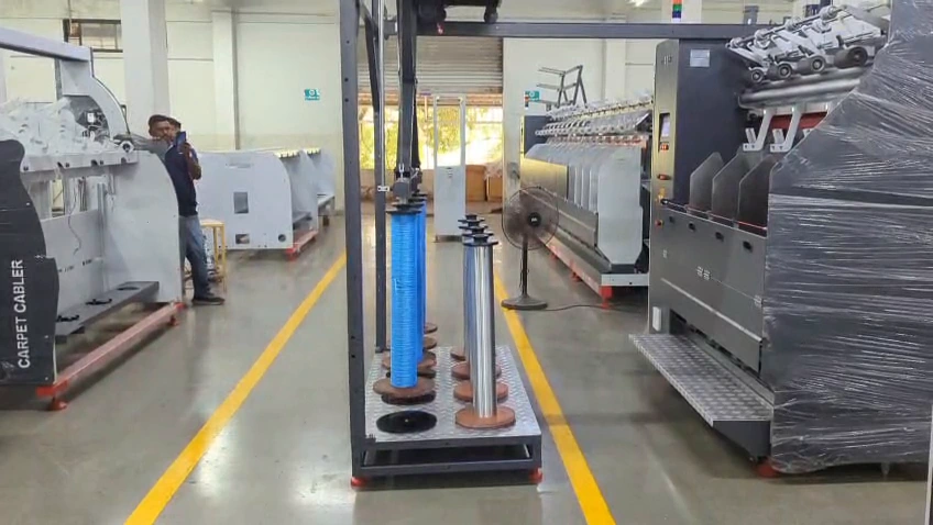 RE-300 — receiving packages and machine layout